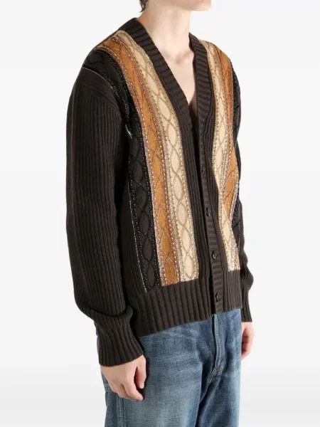 Cardigan Amiri cu dungi maro