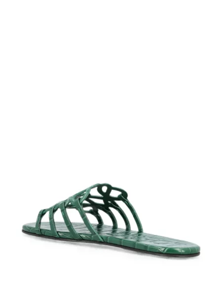 Sandale Loewe din piele verde