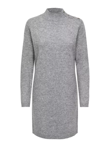 JDY Rochie tricotat amestecat gri