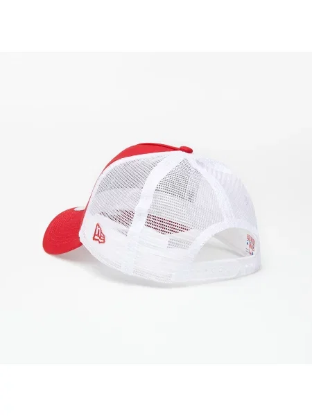 Шапка New Era Clean Trucker 2 NY C/O Red/ White Universal бяло