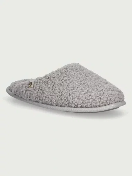 Tommy Hilfiger Pantofle TH HOUSE SHOES šedé