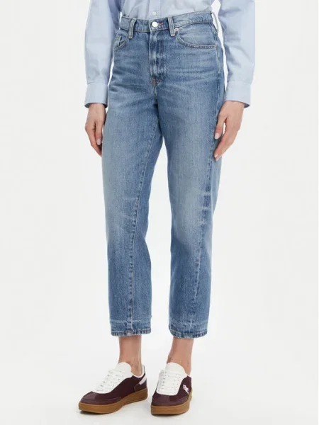 Tommy Hilfiger Blugi Classic Straight Fit albastru