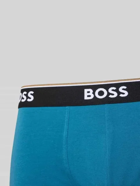 Obcisłe bokserki z mieszanka bawełny w zestaw 3 szt. model Boxer Brief' Boss