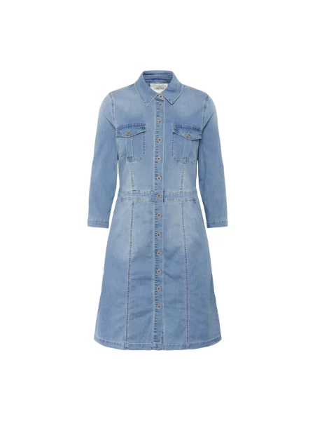 Sukienka jeansowa Cream niebieska