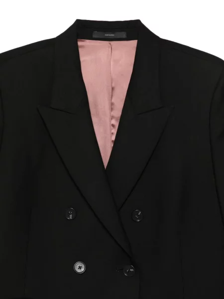 Sacou Paul Smith cu două rânduri de nasturi negru