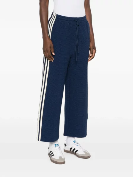 Balerini Adidas alergare cu cordon tricotate negru