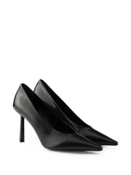 Pantofi cu toc Prada din piele negru
