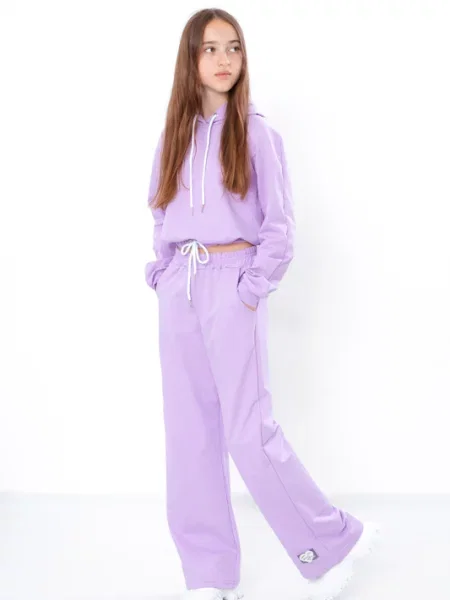 Дитячий Спортивний костюм Носи своє бузковий