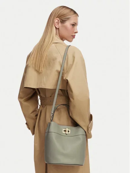 Torbica Furla Amelia M Bucket CN zelena