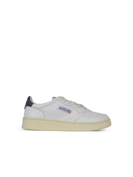 Sneakers Autry Medalist Low Wom White/ Space EUR 40 niebieskie