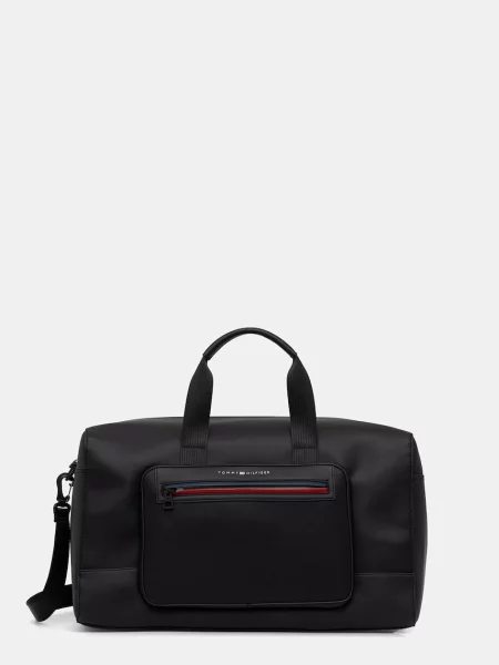 TOMMY HILFIGER Geantă de călătorie Foundation roșu negru