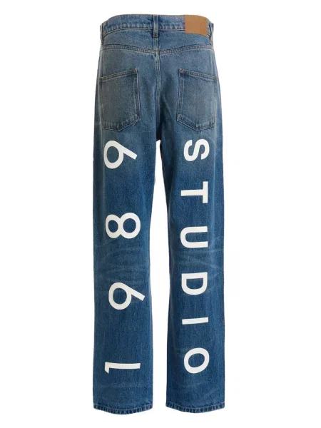 Blugi 1989 Studio cu imagine albastru