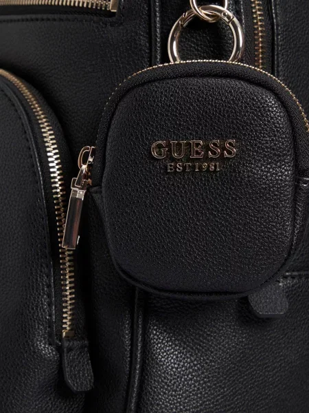 Великий рюкзак Guess чорний