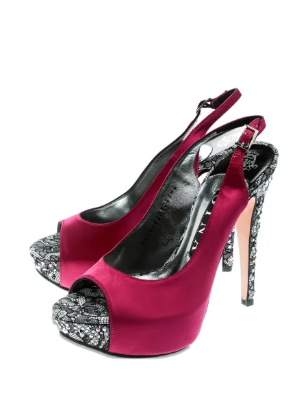 Sandale Gina de cristal roz