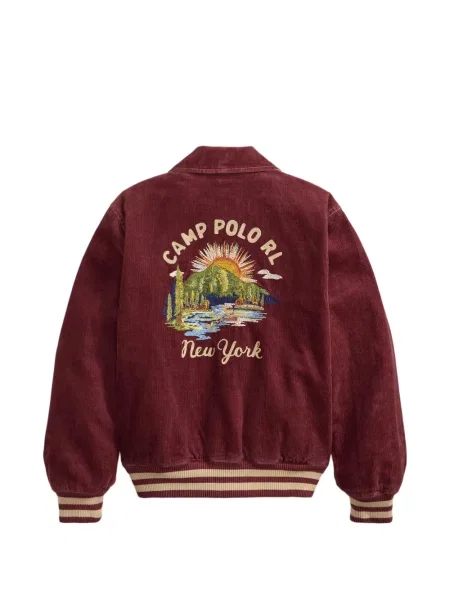 Kurtka dziecięca Polo Ralph Lauren czerwona