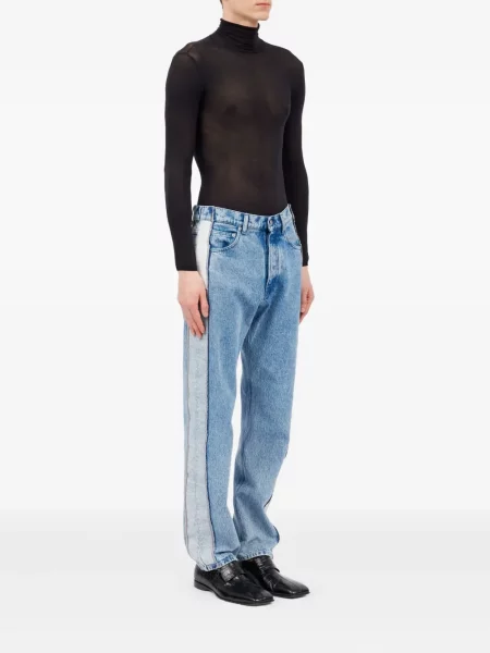 Blugi Mm6 Maison Margiela albastru