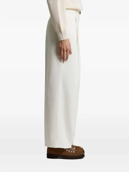 Pantaloni Peserico alb