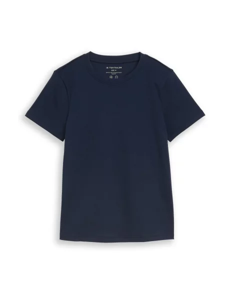 TOM TAILOR Tricou închis albastru