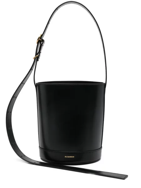 Geantă bucket Jil Sander negru