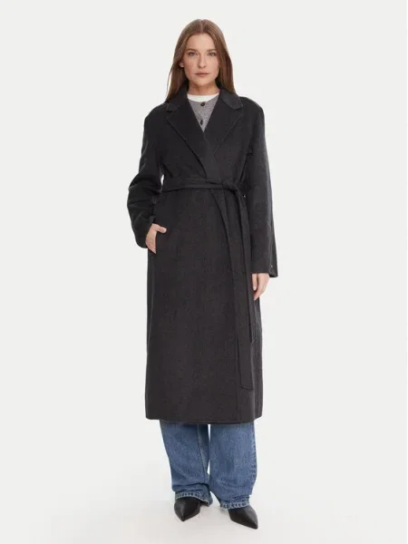 Tommy Hilfiger Palton de lână gri