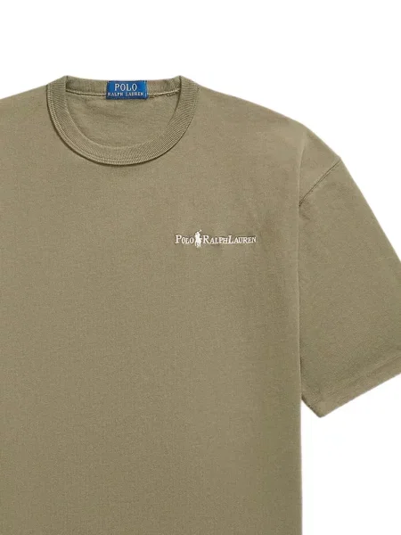Satenske rukavice Polo Ralph Lauren s vezom s vezicama smeđa