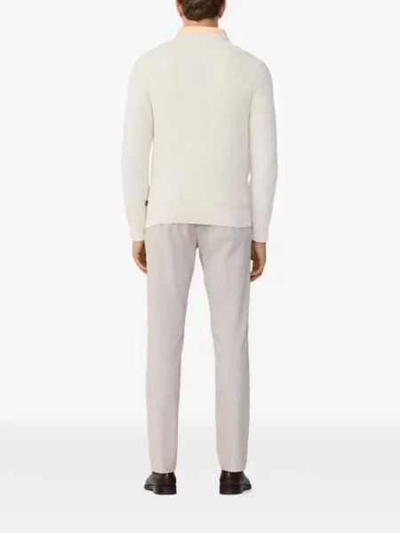 Pulover Hackett London cu decolteu rotund