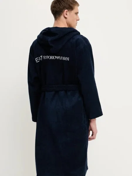 Халат Ea7 Emporio Armani синий