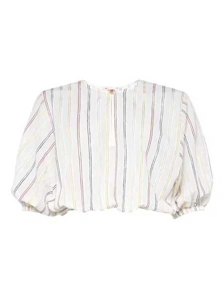 Bluză Eres cu dungi alb