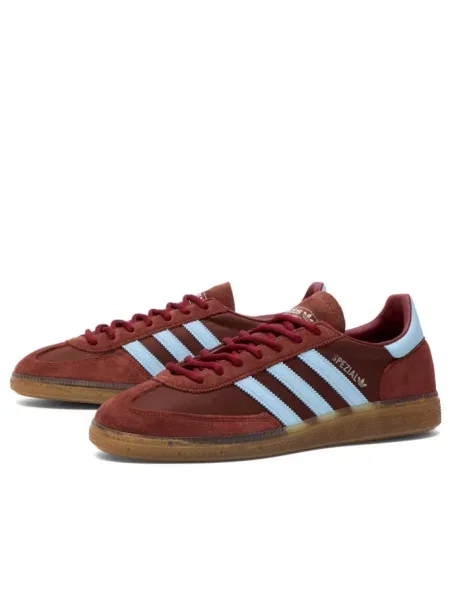 Sneakersy Adidas Originals skórzane brązowe