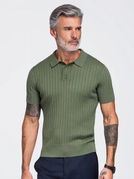 Polo majica Ombre plava