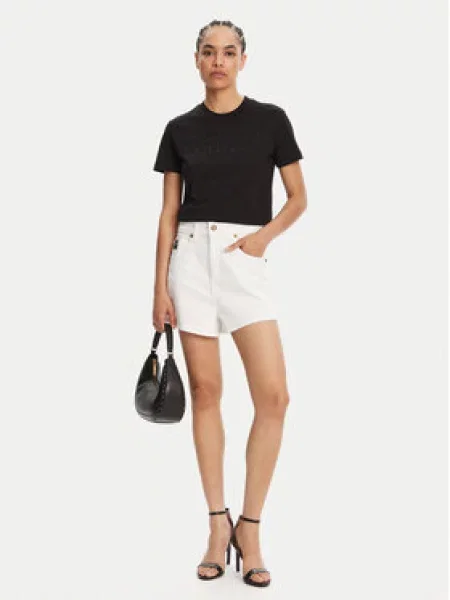 Versace Jeans Couture Džínové šortky Straight Fit bílá