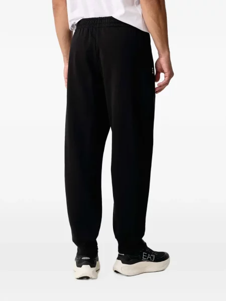 Бягане панталон Ea7 Emporio Armani с принт черно
