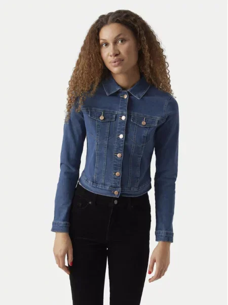 Vero Moda Jeans jakna Luna modra