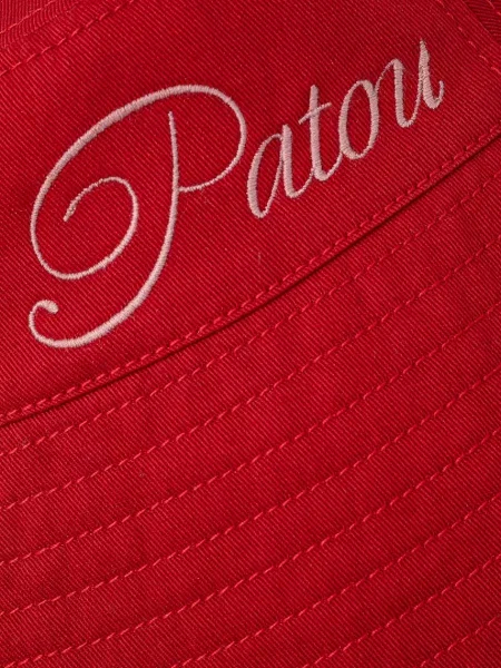 Шляпа Patou красная