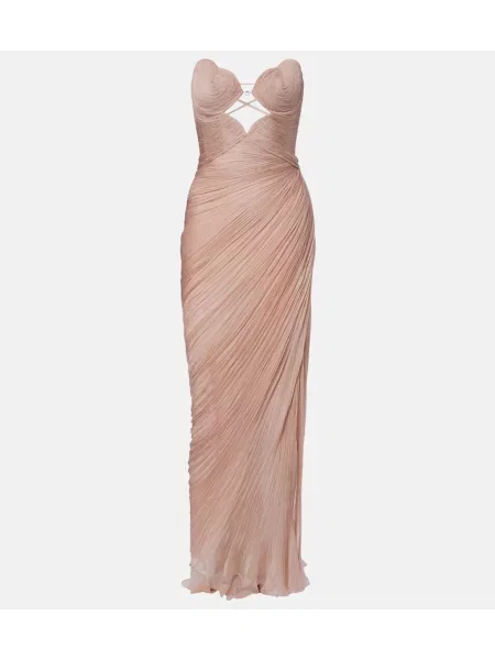 Rochie Maria Lucia Hohan de mătase roz