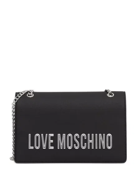 Body Love Moschino cu bretele cu autograf negru