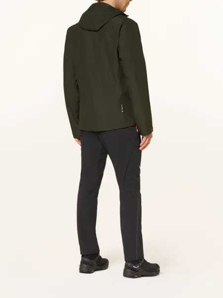 Salewa bunda do deště Puez Aqua 4 PTX tmavě olivová