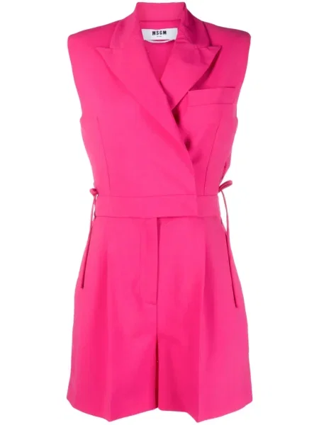 Salopetă Msgm fără mâneci roz