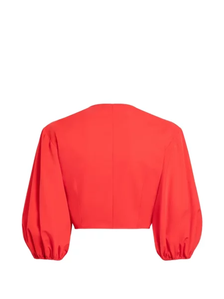 Top Dolce & Gabbana din poplin roșu