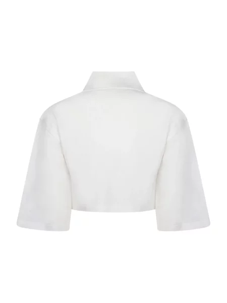 Crop top Palm Angels biały
