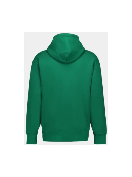 Bluza z kapturem Valentino Garavani z kapturem zielona
