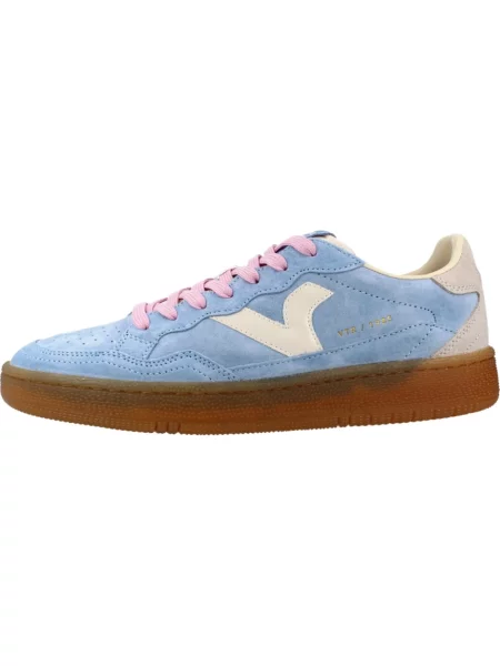 Sneakersy Victoria zamszowe niebieskie