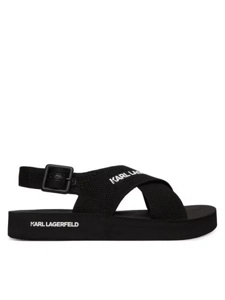 KARL LAGERFELD Босоніжки Atlantik чорний