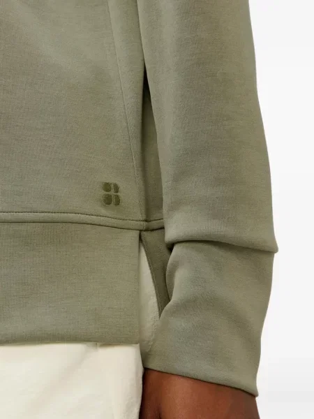 Mikina na zips Sweaty Betty zelená