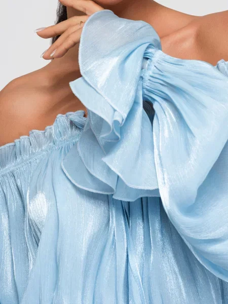 Scurt top Ombre