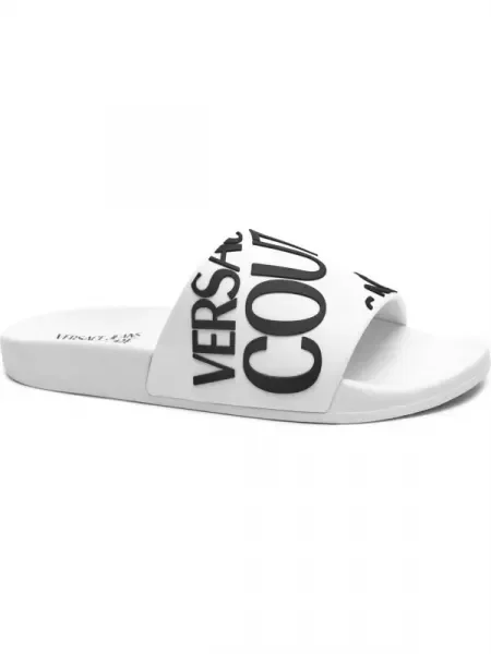 Versace Jeans Couture Șlapi alb