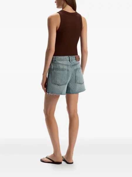 Pantaloni scurți din denim 12 Storeez albastru