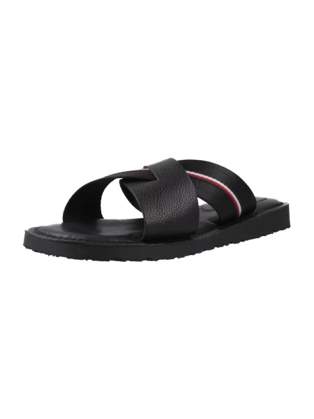 Félcipo Tommy Hilfiger fekete