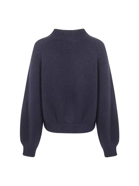 Sweter Khaite z kaszmiru niebieski