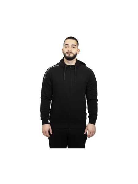 Geacă Emporio Armani cu autograf negru